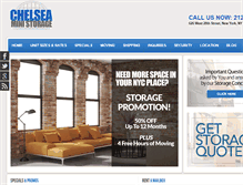 Tablet Screenshot of chelsea-mini-storage.com